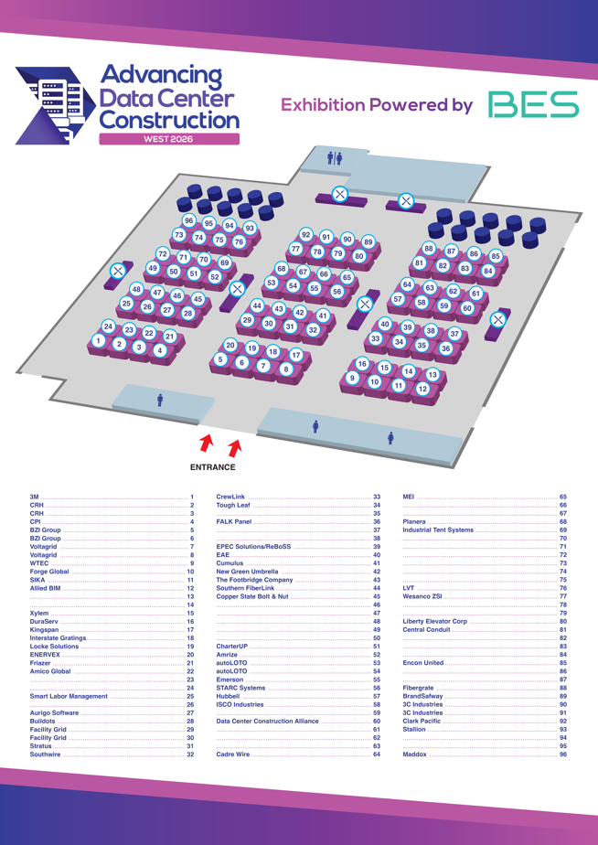 ADCC Exhibition Floorplan